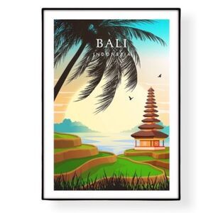 Bali Travel Art Print
